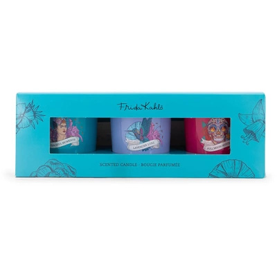 Frida Kahlo doftljus set 3 x 70 g - Graceful Moments, Full Moon Mystery, Lavender Luxe