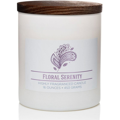 Prírodná sójová vonná sviečka v skle Colonial Candle 16 oz 453 g - Floral Serenity