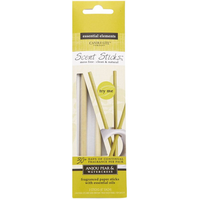 Patyczki zapachowe Scent Sticks Candle-lite Essential Elements - Anjou Pear Watercress