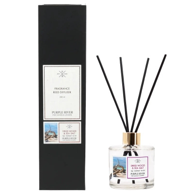 Reed diffusers Purple River 200 ml - Dried Wood Sea Salt