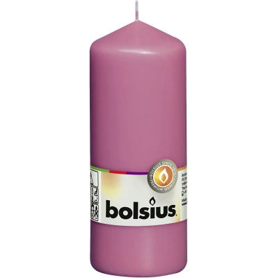 Bolsius stompkaars 150/58 mm - Roze