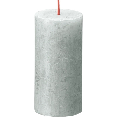 Bolsius Rustic bougie de souche 100/50 mm - Vert Jade