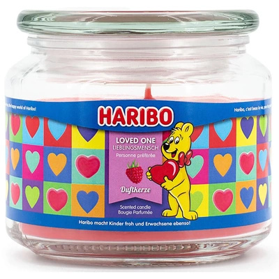 Haribo geurkaars in glas 300 g - Loved One