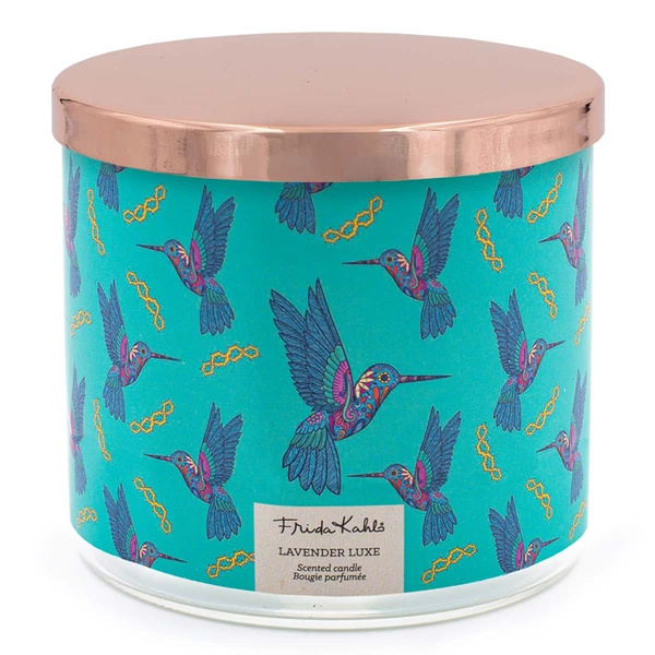 Świeca zapachowa w szkle Frida Kahlo 400 g - Lavender Luxe