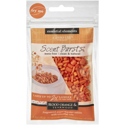 Papiers parfumés Scent Bursts Candle-lite Essential Elements - Blood Orange Teakwood