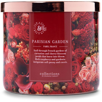 Colonial Candle Travel vela perfumada de soja - Parisian Garden
