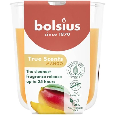 Bolsius True Scents 80/73 mm kvapioji žvakė - Mango