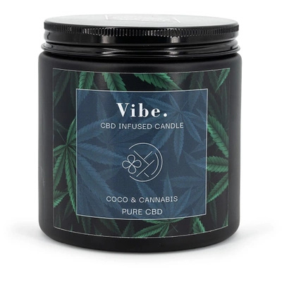 Soy scented candle CBD Candle Brothers 350 g - Vibe
