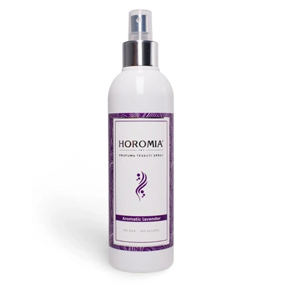 Premium geparfumeerde stoffengeur Italiaanse aromatische lavendel Horomia 250 ml