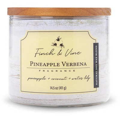 Soja geurkaars Pineapple Verbena Colonial Candle