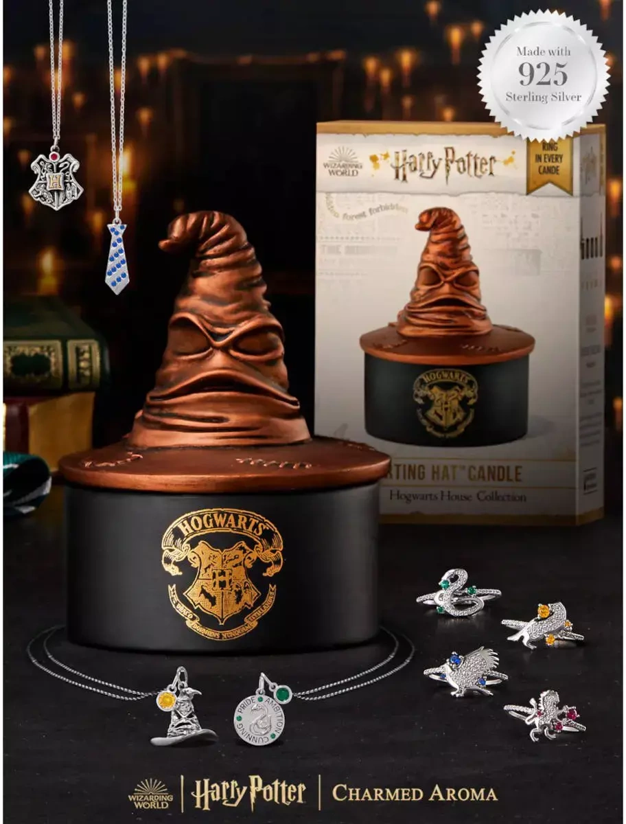 Harry Potter bougie bijoux parfumée Bague Magical Moments
