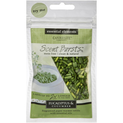 Papiers parfumés Scent Bursts Candle-lite Essential Elements - Eucalyptus Cucumber