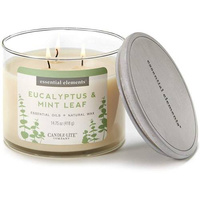 Naturalna świeca zapachowa z olejkami eterycznymi Candle-lite Essential Elements - Eucalyptus Mint Leaf