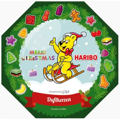 Advent Calendar Tealights scented Haribo - Magical Waiting for Christmas