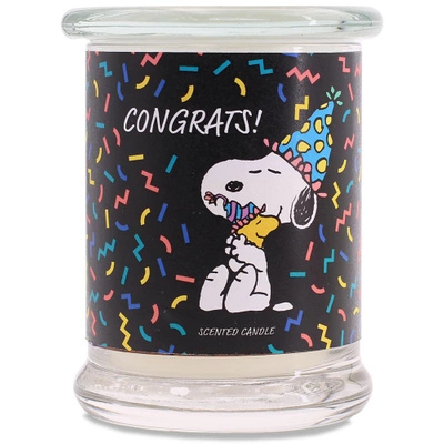 Peanuts Snoopy geurkaars in glas 250 g - Congrats!