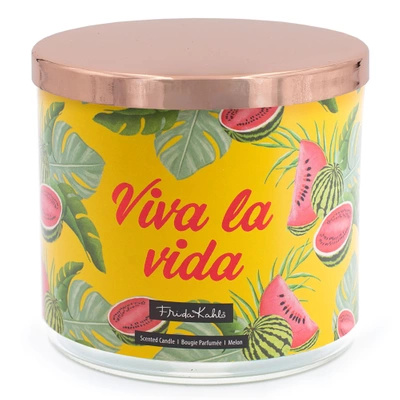 Geurkaars in glas Frida Kahlo 400 g - Viva la Vida