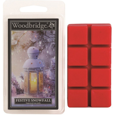 Wosk zapachowy Woodbridge świąteczny 68 g - Festive Snowfall