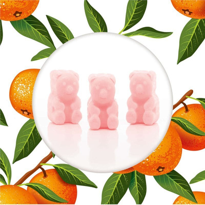 Wosk zapachowy sojowy Ted Friends 50 g - Sunkissed Clementine