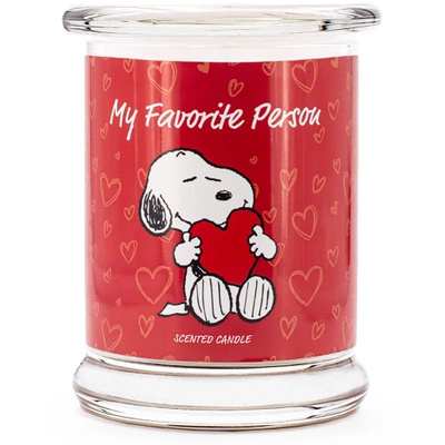 Peanuts Snoopy kvapioji žvakė stiklinėje 250 g - My Favorite Person