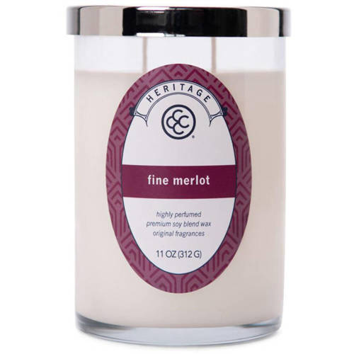 Soja geurkaars Fine Merlot Colonial Candle