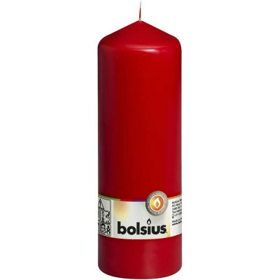 Bolsius stompkaars 200/68 mm - Rood