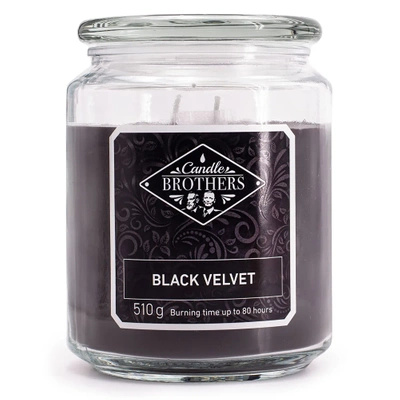 Candle Brothers geurkaars in glas Black Velvet 510g