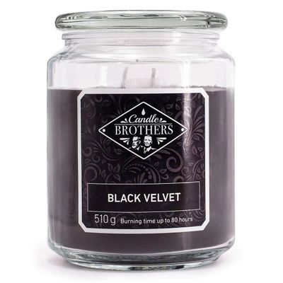 Candle Brothers bougie parfumée en verre Black Velvet 510 g
