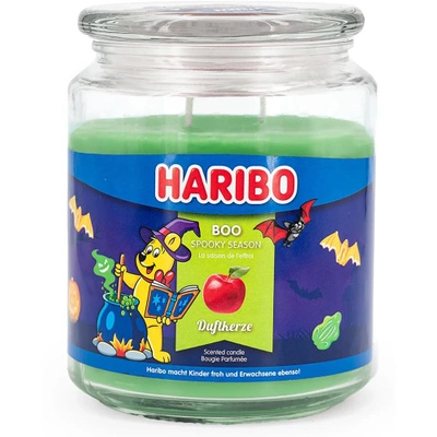 Haribo candela profumata in vetro 510 g - Boo Halloween