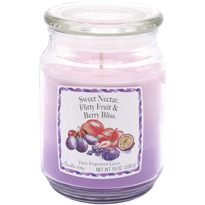 3in1 scented candle large Candle-lite - Sweet Nectar, Flirty Fruits, Berry Bliss