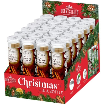 Scentsicles collective display aroma sticks for the Christmas tree 24 pcs. - Two Dashes Of Cinnamon