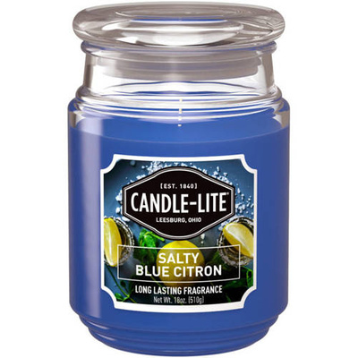 Bougie parfumée naturelle Candle-lite Everyday 510 g - Salty Blue Citron