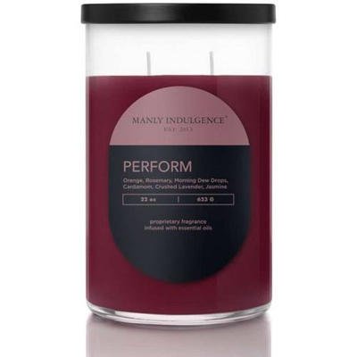 Bougie parfumée de soja pour homme Perform Colonial Candle