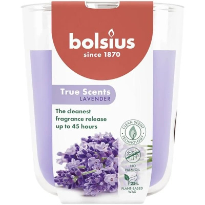 Bolsius True Scents geurkaars 97/83 mm - Lavendel