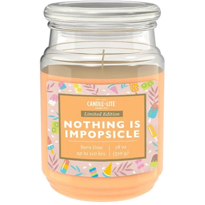 Naturalna świeca zapachowa Candle-lite Everyday 510 g - Nothing is Impopsicle