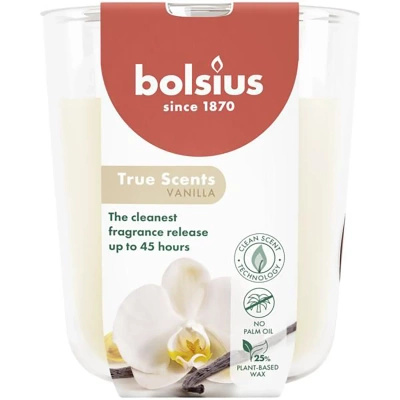 Bolsius True Scents kvapioji žvakė 97/83 mm - Vanilla