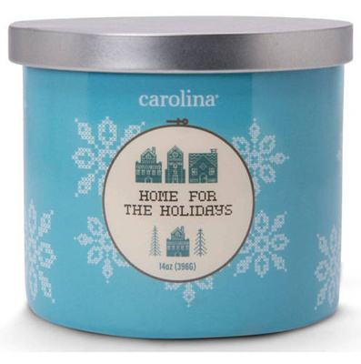 Kalėdų kvapioji žvakė sojos stiklinėje 3 dagčiai Colonial Candle 396 g - Home For The Holidays