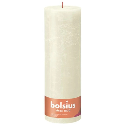 Bolsius Rustic XXL stamkaars 300/100 mm - Zachte parel