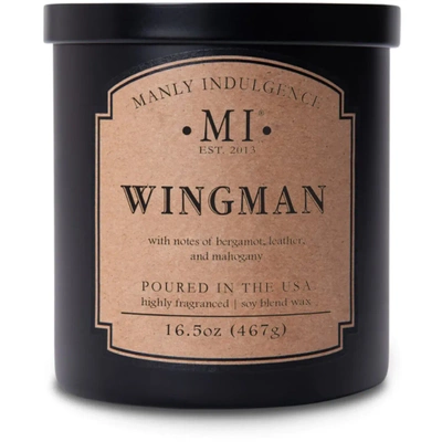 Świeca zapachowa sojowa Colonial Candle Manly Indulgence Classic 467 g - Wingman