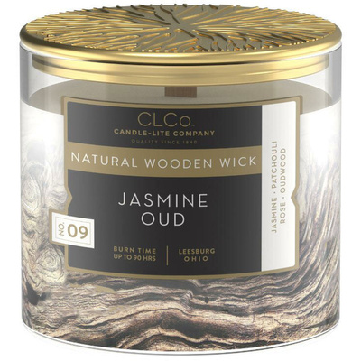 Doftljus träveke Candle-lite CLCo 396 g - No. 36 Jasmine Oud