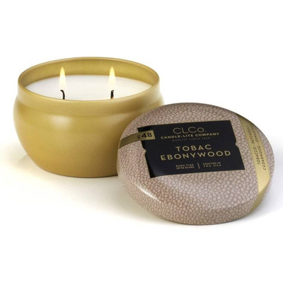 Scented candle Candle-lite CLCo Candle Jar - No. 48 Tobac Ebonywood