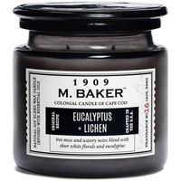Sojowa świeca zapachowa słoik apteczny 396 g Colonial Candle M Baker - Eucalyptus Lichen