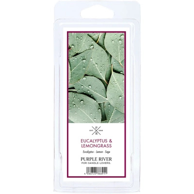 Vaškas tirpsta sojų Eucalyptus Lemongrass Purple River 50 g