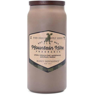 Soy scented candle for men Moutain Hike Colonial Candle