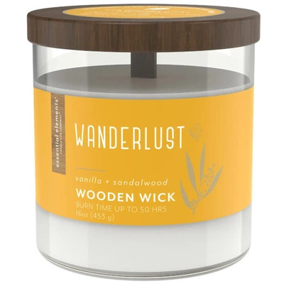 Vonná sviečka sójová esenciálne oleje Candle-lite Essential Elements 454 g - Wanderlust