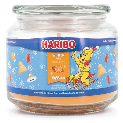 Haribo doftljus i glas 300 g - Winter Fun