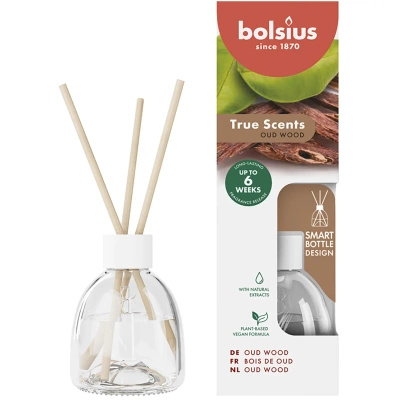 Bolsius True Scents geurverspreider 60 ml - Oud Wood