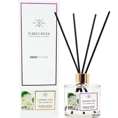 Purple River geurstokjes 100 ml - Jasmine Love