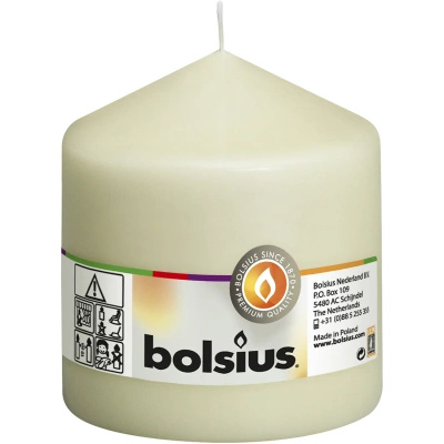 Bolsius stompkaars 100/98 mm - Crème