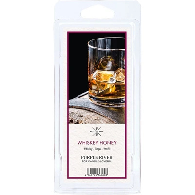 Cera profumata di soia - Whiskey Honey Purple River 50 g