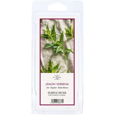 Wosk zapachowy sojowy - Lemon Verbena Purple River 50 g